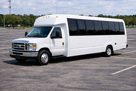 25-passenger minibus available for charter in Imperial, CA